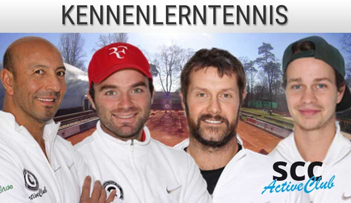 Kennenlerntennis im TC SCC Kennenlerntennis im TC SCC